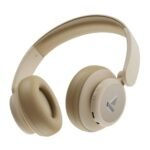 boAt Rockerz 450, 15 HRS Battery, 40mm Drivers, Padded Ear Cushions, Integrated Controls, Dual Modes, On Ear Bluetooth Headphones, Wireless Headphone with Mic (Hazel Beige)