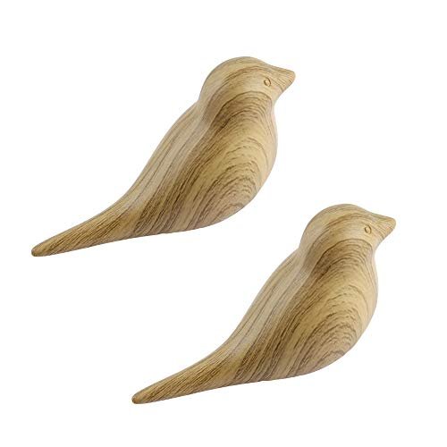 2PCS Bird Coat Hooks Wall Hooks for Hanging Entryway Hat Hooks Hanger Wall Mounted Coat Rack Animal Bird Decorative Hooks for Coats Towels Bedroom Kitchen 2021011001