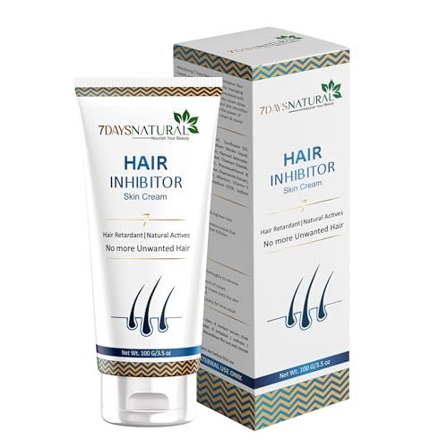 7 Days Facial Hair Removal Wax With Narcissus Tazetta Extract & Natural Betaine | Hair Inhibitor Cream for Women & Men | Painless Facial Hair Remover (100 Gm)