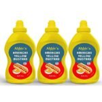 Abbie's Squeeze Yellow Mustard, 255 g, Product of USA (Pack of 3)