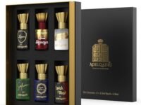 Adilqadri Assorted Luxury Non Alcoholic Roll-On Attar Perfume Collection for Men & Women Long-Lasting Fragrance Set Gift Hamper for Him & Her Ideal for Special Occasions 6 Bottles of 5.5ml Each