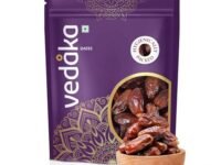 Amazon Brand - Vedaka Fresh Dates | 500 g | Khajur Dry Fruit | Naturally Dried | Healthy Snack | No Added Preservatives Or Additives | Hygienically Packed