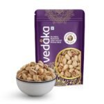 Amazon Brand - Vedaka Roasted And Salted California Pistachios | 250 G | Rich In Protein & Dietary Fiber