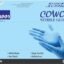 COWOX Surgicals Nitrile Gloves Disposable Powder Free Examination Blue Hand Gloves Food Grade Ce & Fda Approved Medium Size- Pack of 100 Pieces, Non-Sterile
