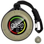 Chtoocy Portable Carbon Monoxide Detector for Travel, 120H Battery Safe Alert RV CO Detector Smoke Detector for Camping, Hotel Room Travelling Air Quality Outdoor Car Boat Garage