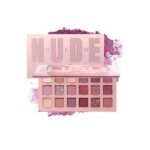 FAIRY FIRST® Fairyfirst 18 Color Eyeshadow Palette With Mirror - Include Matte Shimmer & Glitter Blending, Natural Nudes Velvet