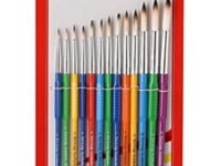 Faber-Castell Tri-Grip Brush - Round, Pack of 13 (Assorted)