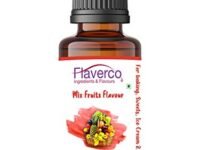 Flaverco Mix Fruits Food Flavour Essence for Baking Cake, Chocolates, Indian Sweets, Ice Cream (30 ml)