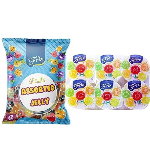 Frix 6 Cup Pudding & Assorted Jelly (Pack of 2)