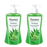 Himalaya Purifying Neem Face Wash|Clinically proven to fight against acne and pimples|Gently cleanses|100% naturally derived Neem|Works from 1st wash|For both men and women| 400 ml (Pack of 2)