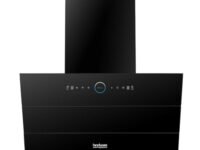 Hindware Smart Appliances Skyla Neo BLDC 90 Blk | 1500 CMH | Auto Clean Chimney | Slant | Filterless | Motion Sensor | Automatic Louvre Opening | 12 Yrs Warranty on Motor & 3 Yrs on Product By Brand