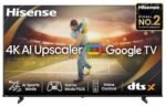 Hisense 164 cm (65 inches) E6N Series 4K Ultra HD Smart LED Google TV 65E6N (Black)