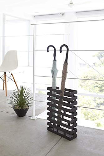 INDIAN DECOR 504895 home Brick Umbrella Stand - Storage for Umbrellas & Walking Canes black