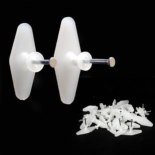 Jinka Nails (Combo:25 Pieces Regular Size and 15 Pieces Large) Wall Hooks for Photo Frames, Clocks, Mirrors, Keys, Decorative Items, etc. Wall Hooks for Hanging Strong - 40 Pieces Packet