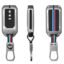 KMH Keychain Metal Shell & Soft Silicone Full Protection Key Case Holder for Honda Smart Key