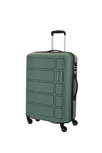 Kamiliant American Tourister Polypropylene (Pp) Kam Harrier 360 Degree Sp78Cm Slt Suitcase/Large Hard 4 Spinner Wheels Trolley Bag, Gry, Grey