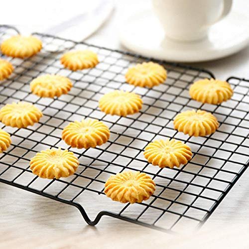 Kunya® Rectangle Non-Stick Wire Cooling Rack Baking Tools Biscuit, Cookie, Pie, Bread, Cake Baking Rack