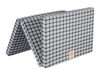 MOROFEEL 2 Inch Dual Comfort Reversible Foldable UHD Foam Single Bed Mattress 3 Fold Navy Blue (72X35X2 Inch)
