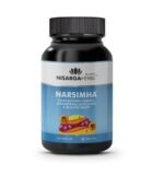 Nisarga Herbs, Narsimha, Heart And Cholesterol Support Supplement, For Healthy Arteries, 60 Ayurvedic Capsules