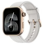 Noise Pro 6 Smart Watch:Intelligent AI, Endless AI Watch Faces, AI Companion, 1.85” AMOLED, EN2 Processor, Nebula UI 2.0, Emergency SOS, Compatible with iOS & Android(Ivory Gold)