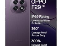 OPPO F29 5G (Solid Purple, 8GB RAM, 256GB Storage) with No Cost EMI/Additional Exchange Offers