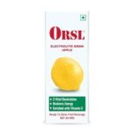 ORSL Electrolyte Drink Lemon Flavour - Packet of 200 ml Liquid