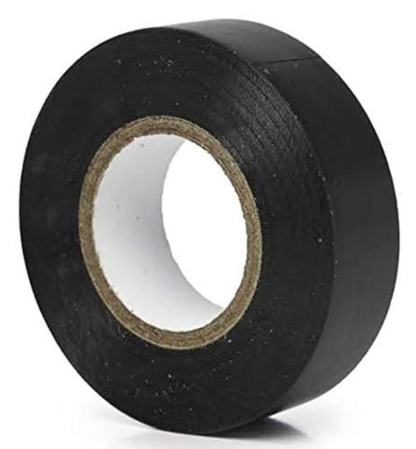 On Blow Self Adhesive PVC Insulation Electrical Tape (25 Meters) (Pack of 1) Black Color