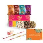 Open Secret Mother's Day Gift Box | Combo of 9 | Dry Fruits Gift Box, Cookies, Gift Hamper, Mother's Day Gift Hampers, Gift Set, Gift for Mom