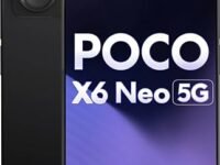 POCO X6 Neo 5G (Astral Black, 8GB RAM, 128GB Storage) | Dimensity 6080 Processor | 5000 mAh Battery + 33W Fast Charging | 108MP + 2MP Rear Camera & 16MP Front Camera