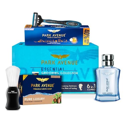 Park Avenue Essential Grooming Collection 7 in 1 Combo Grooming Kit for men