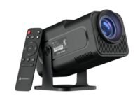 Portronics Beem 470 Smart LED Projector with 1080p Full HD Resolution, Rotatable Design, Built-in Streaming Apps (Netflix, Prime Video, Hotstar), 4500 Lumens, Screen Mirroring, 5 Watt Speaker(Black)