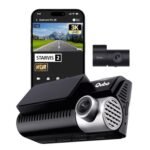 Qubo Car Dash Cam Pro 3K Sony STARVIS 2 IMX675 Sensor Dual Channel from Hero Group (2025 Edition), 3K 5MP Front UHD 2MP Rear FHD, 140° View, 3.2" LCD Display, GPS Logger, Supports Up to 1 TB SD Card