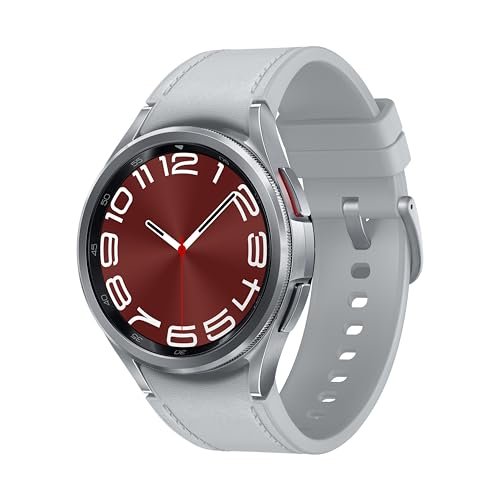 Samsung Galaxy Watch6 Classic LTE (47mm, Silver, Compatible with Android only) | Introducing BP & ECG Features