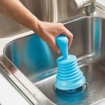 Seven Moon Toilet Bathroom Kitchen Drain Sink Plunger Unblocker Dredging Pipe-Cleaner Rubber Household Bathroom Accessories.(Random Color)