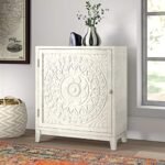 Shilpi Handicraft Mango Wood 1 Door Accent Cabinet