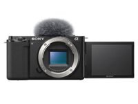 Sony Alpha ZV-E10 24.2 Mega Pixel Interchangeable-Lens Mirrorless vlog Camera, Made for Creators | APS-C Sensor |Advanced Autofocus | Clear Audio & 4K Movie Recording (Body Only) – Black