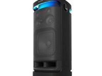 Sony SRS-XV900 X-Series Wireless Portable-Bluetooth Party-Speaker with 25 Hour-Battery, Built in Handle and Wheels (Omni Directional Sound and Light, USB, BT)