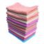 Space Fly Cotton Hand Towel | 500 GSM Kitchen Hand Towel | Highly Absorbent Hand Towels for Wash Basin | Kitchen Towel Set of 12 (Size- 11x17 Inch) (Pink, Blue, Green, Yellow, Orange)