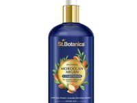 St.Botanica Nourishing Moroccan Argan Conditioner for Women | Infused with Moroccan Argan Oil, Oats Protein, Avocado Oil and Shea Butter to Nourish Dry & Frizzy Hair | No Parabens & Sulphates | Vegan & Cruelty Free | 300 ml (Pack of 1)