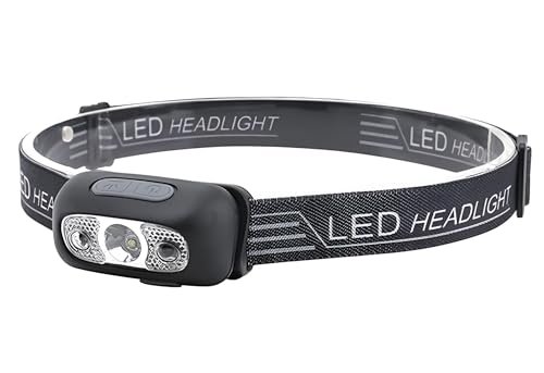 Super Bright Light Sensor Mini LED Headlamp,Led Headlamp Rechargeable,IWaterproof Headlight