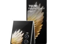 TECNO Phantom V Flip 2 (Moondust Grey, 8GB+256GB) | Strongest Flip Ever | 4720mAh with 70W Charger | Advance AI Features | 50MP OIS+50MP Camera | 6.9" 120Hz AMOLED Main & 3.64" AMOLED Cover Screen