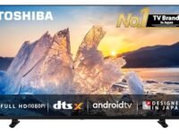 TOSHIBA 108 cm (43 inches) V Series Full HD Smart Android LED TV 43V35MP (Black)