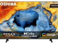 TOSHIBA 189 cm (75 inches) C350NP Series 4K Ultra HD Smart LED Google TV 75C350NP (Black)
