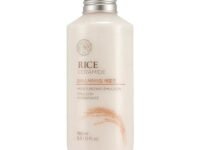 The Face Shop Rice&Ceramide Moisturizing Emulsion With Rice Extracts|Light Weight Emulsion|Locks Moisture For 12 Hours,For Soft And Glowing Skin |Korean Beauty Products For All Skin,150Ml,Liquid