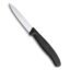 Victorinox Swiss Made Stainless Steel Swiss Classic Paring Knife, Kitchen Tools, Kitchen Items, 8 cm Straight Edge, Black, 6.7603