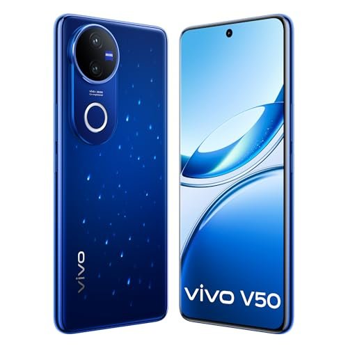Vivo V50 5G (Starry Night, 12GB RAM, 512GB Storage) with No Cost EMI/Additional Exchange Offers