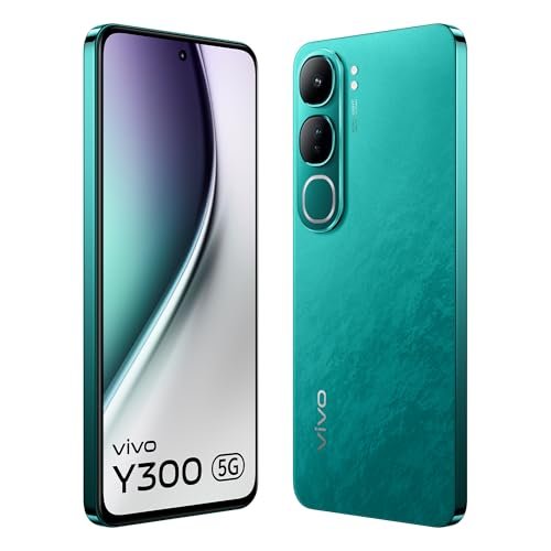 Vivo Y300 5G (Emerald Green, 8GB RAM, 256GB Storage) with No Cost EMI/Additional Exchange Offers