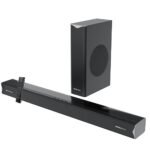 ZEBRONICS Jukebar 1000 - Dolby Atmos Soundbar with Subwoofer, 200W, LED Display, Bluetooth V5.3, HDMI (eARC), Optical in, USB, AUX, Wall Mountable