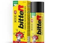 bitteR Powerful Protection from Rats, 340ml Jumbo Spray - Protect Wires in Car, Bike | Camphor Fragrance | Non Toxic | No Kill Only Repels | 60 Days Protection (Pack of 3)