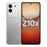 iQOO Z10x 5G (Titanium, 6GB RAM, 128GB Storage) | 6500 mAh Large Capacity Battery | Dimensity 7300 Processor | Military-Grade Certified Durability